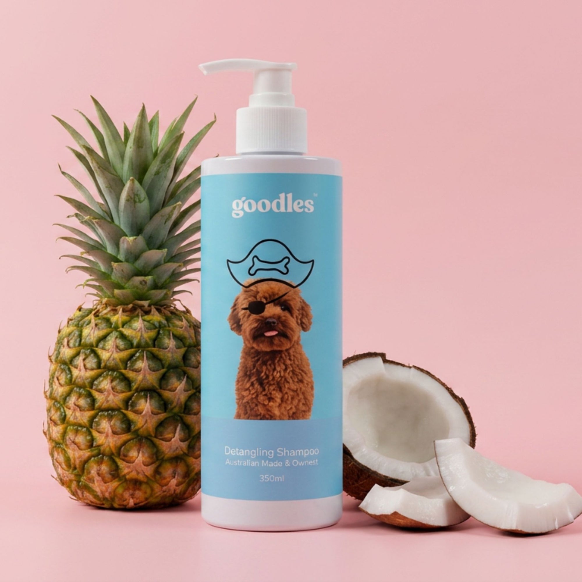 Dog Detangling Shampoo for Matted Fur, Knots & Curly Coats (Oodles + Long Hair)
