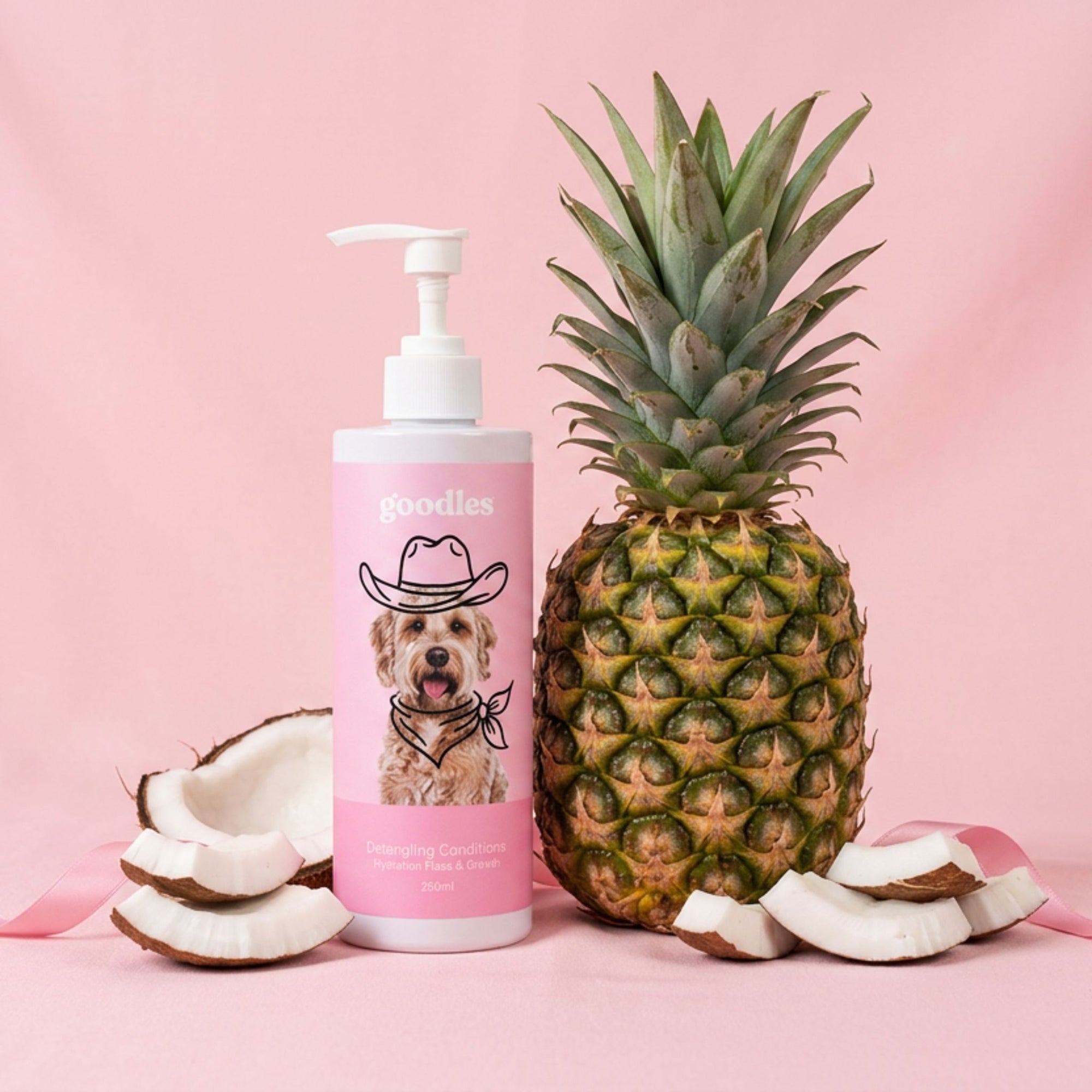Dog Detangling Conditioner for Knots, Matting & Curly Coats (Oodles & Long Hair)